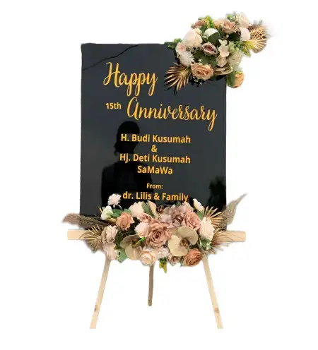 Papan Bunga Akrilik Cirawamekar